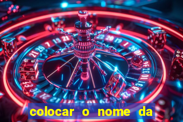 colocar o nome da pessoa no congelador